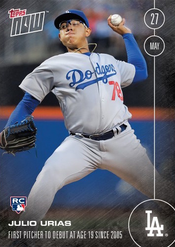 Julio-Urias-2016-Topps-Now