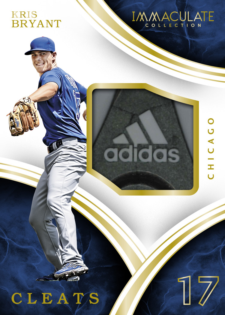 2016-panini-Immaculate-collection-baseball-cleats-kris-bryant