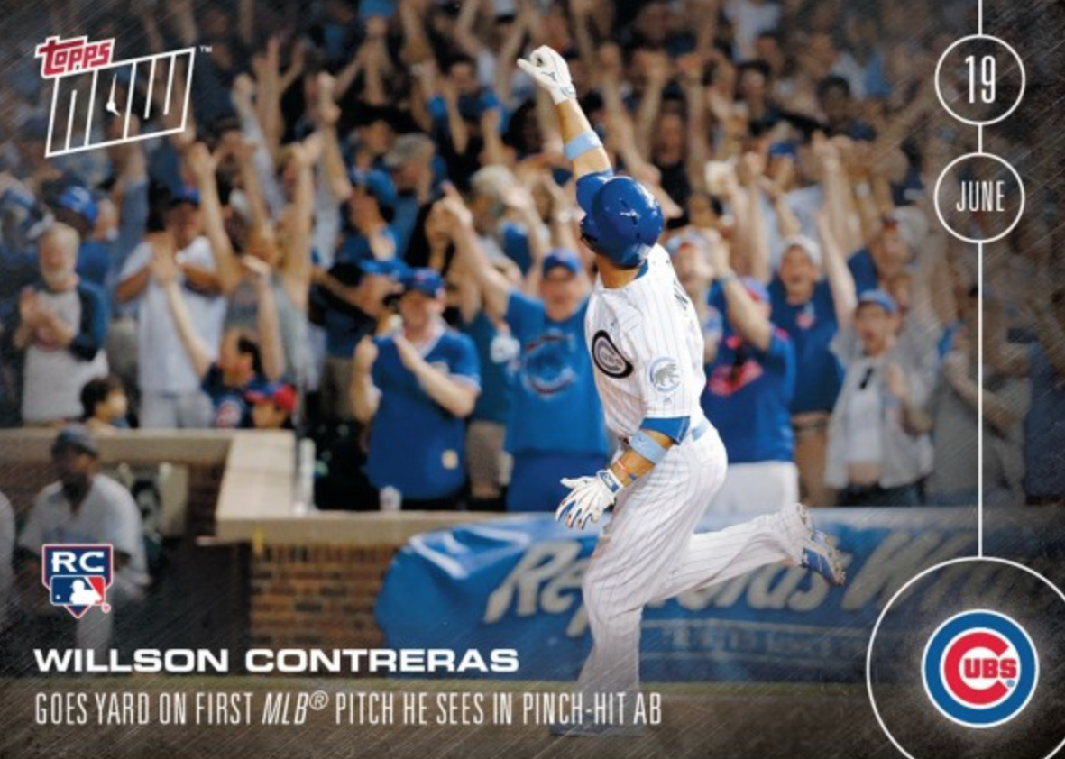 willson contreras-2016-Topps-Now