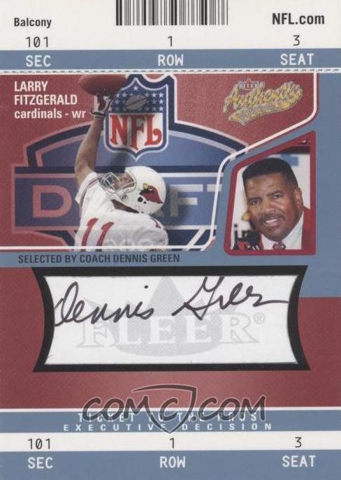 Larry-Fitzgerald-(Autographed-by-Dennis-Green)