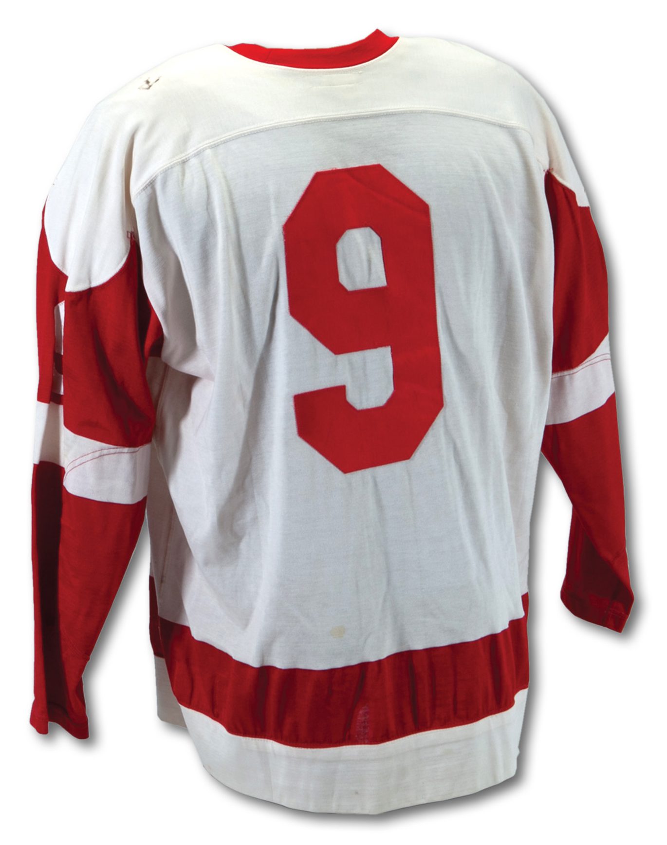 Lot Detail - Gordie Howe Autographed Detroit Red Wings Jersey