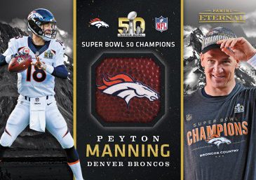 peyton manning 50th super bowl jersey