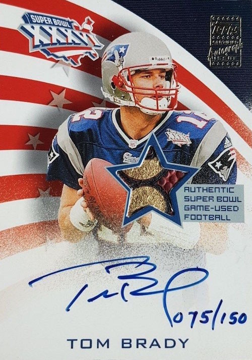 tom brady jersey card