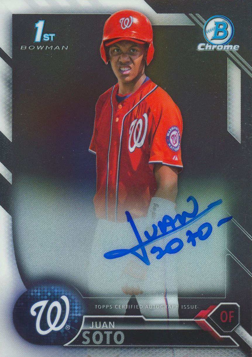 Juan Soto Autographed Washington Nationals Red Authentic Baseball Jersey -  BAS