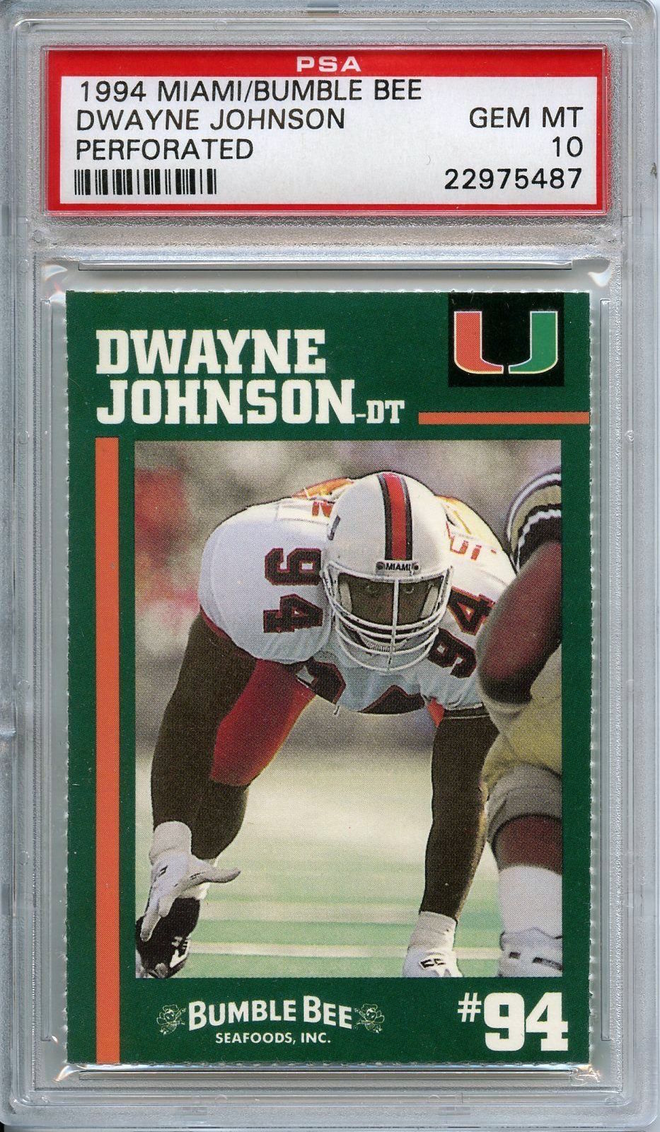 dwayne johnson miami hurricanes jersey