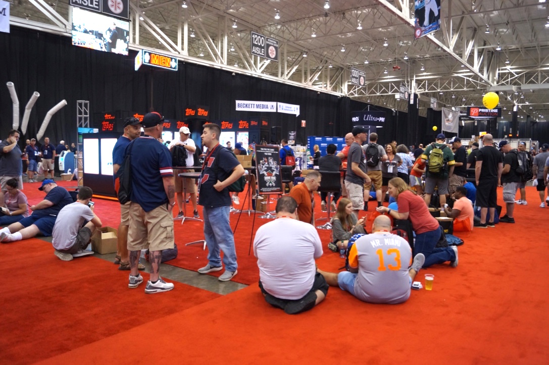 Working the National wrapper redemption lines Part I Topps / Blowout Buzz