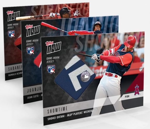 Topps Now MLB Players Weekend Relics arrive in pack form / Blowout Buzz