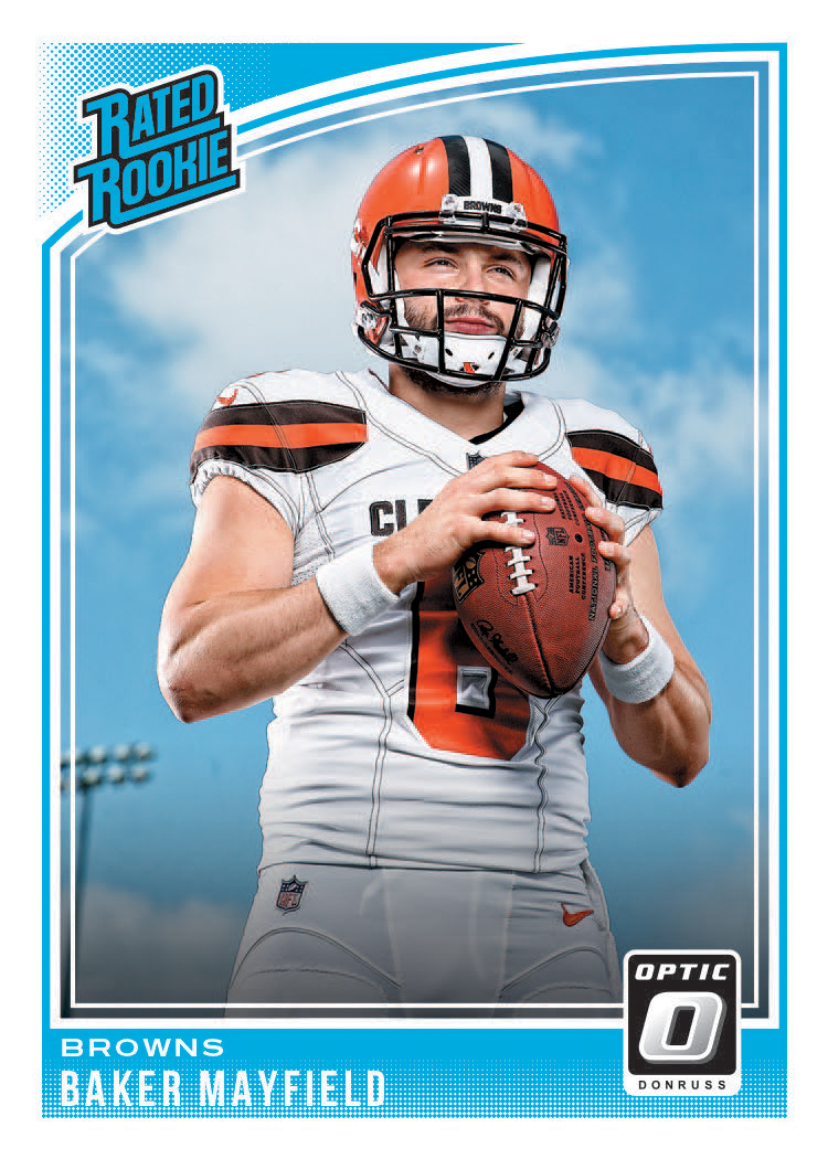 First Buzz 2018 Donruss Optic football cards / Blowout Buzz