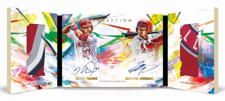 Mike Trout Autographed 2017 Topps Inception Jersey Card