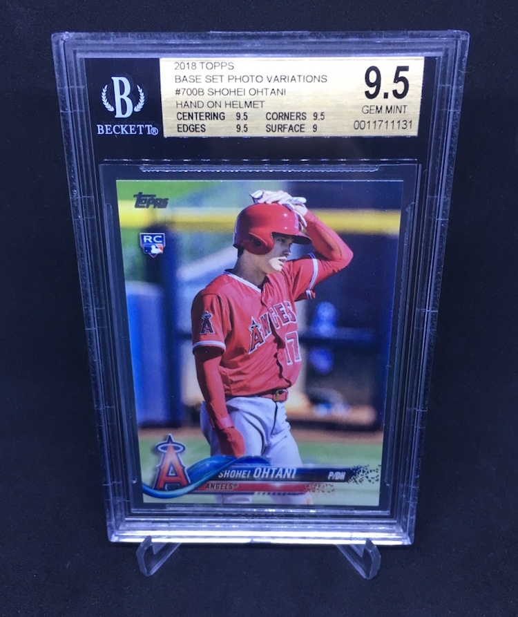 Shohei Ohtani Autographs, SP Base Card Slated for 2018 Topps