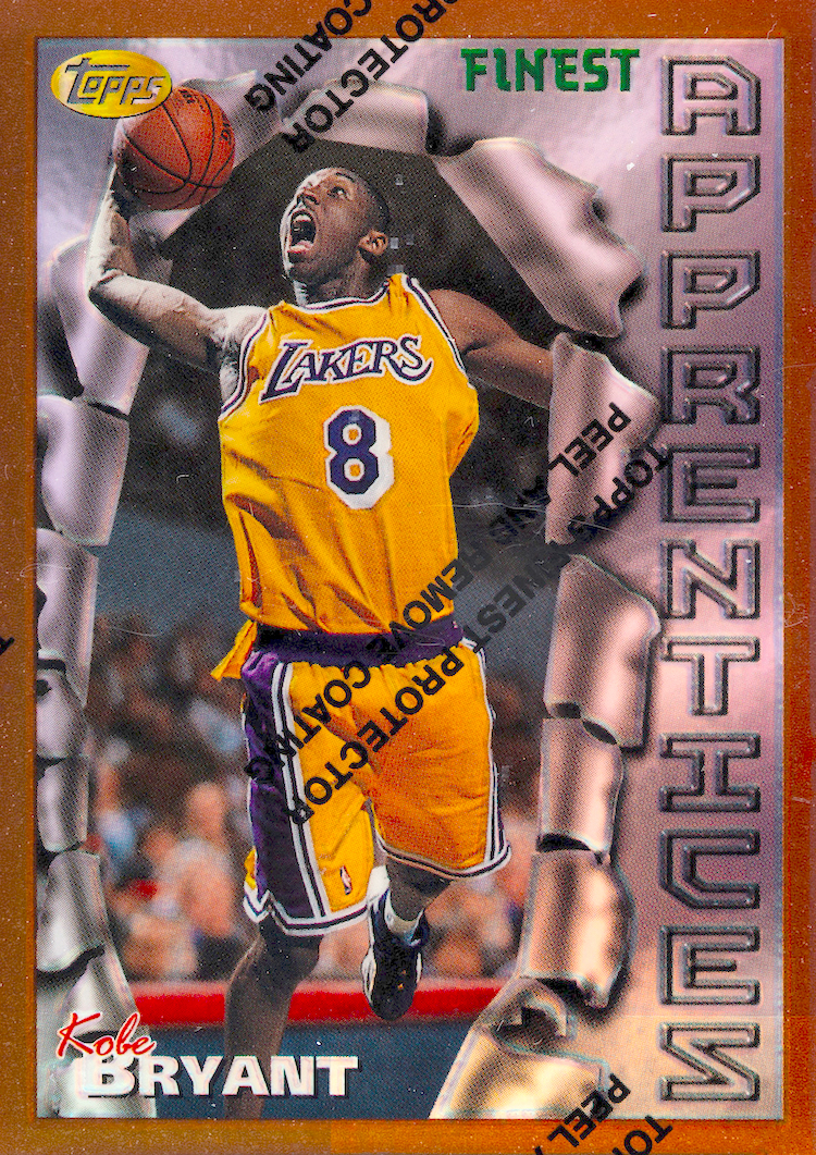 most valuable kobe bryant rookie cards