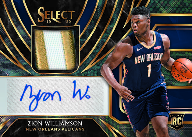 First Buzz: 2019-20 Panini Select Hobby Hybrid NBA cards / Blowout