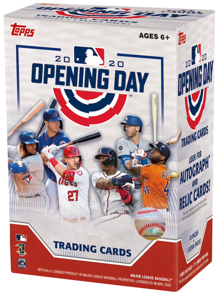 Buzz Break 2020 Topps Opening Day baseball cards (blaster) / Blowout Buzz