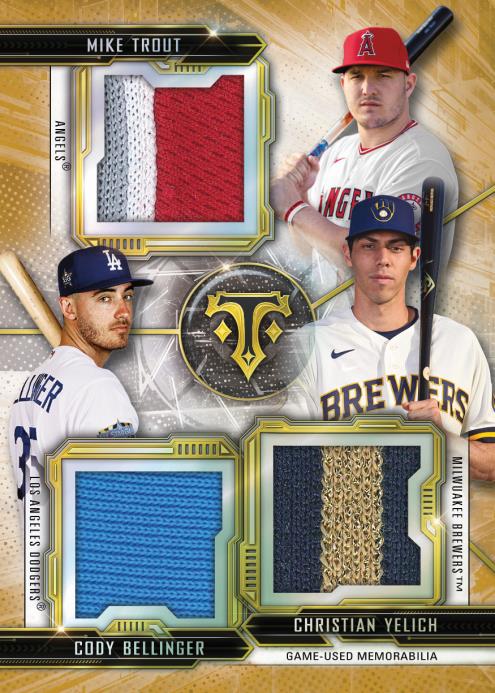 TOPPS TRIPLE RELIC COMBO