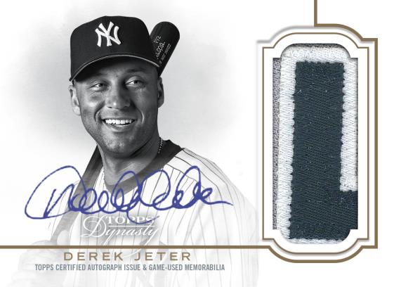 2021 Topps Dynasty Ken Griffey Jr. Autograph Jersey Patch Card