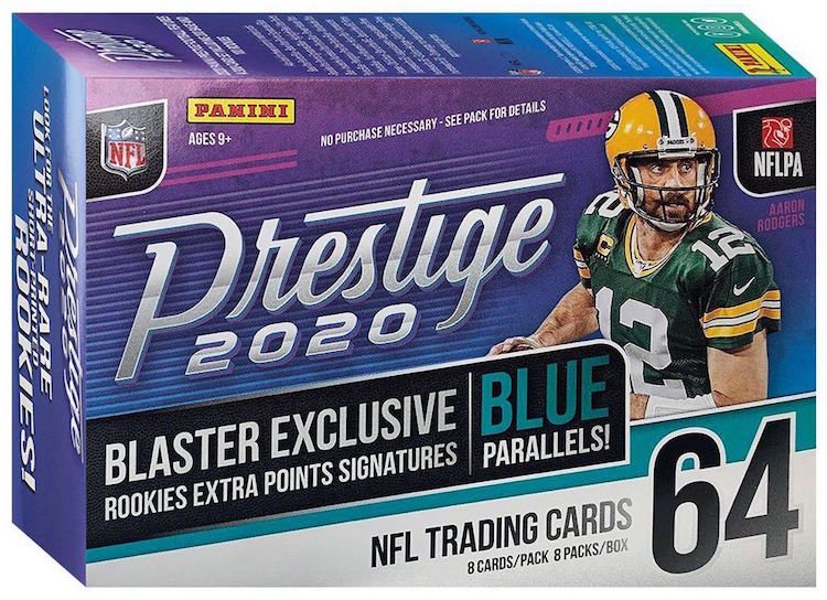 Buzz Break 2020 Panini Prestige Football Cards Blaster Box Blowout Buzz