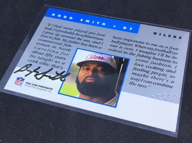 Buzz Break: 1992 Pro Line football cards (autograph box) / Blowout