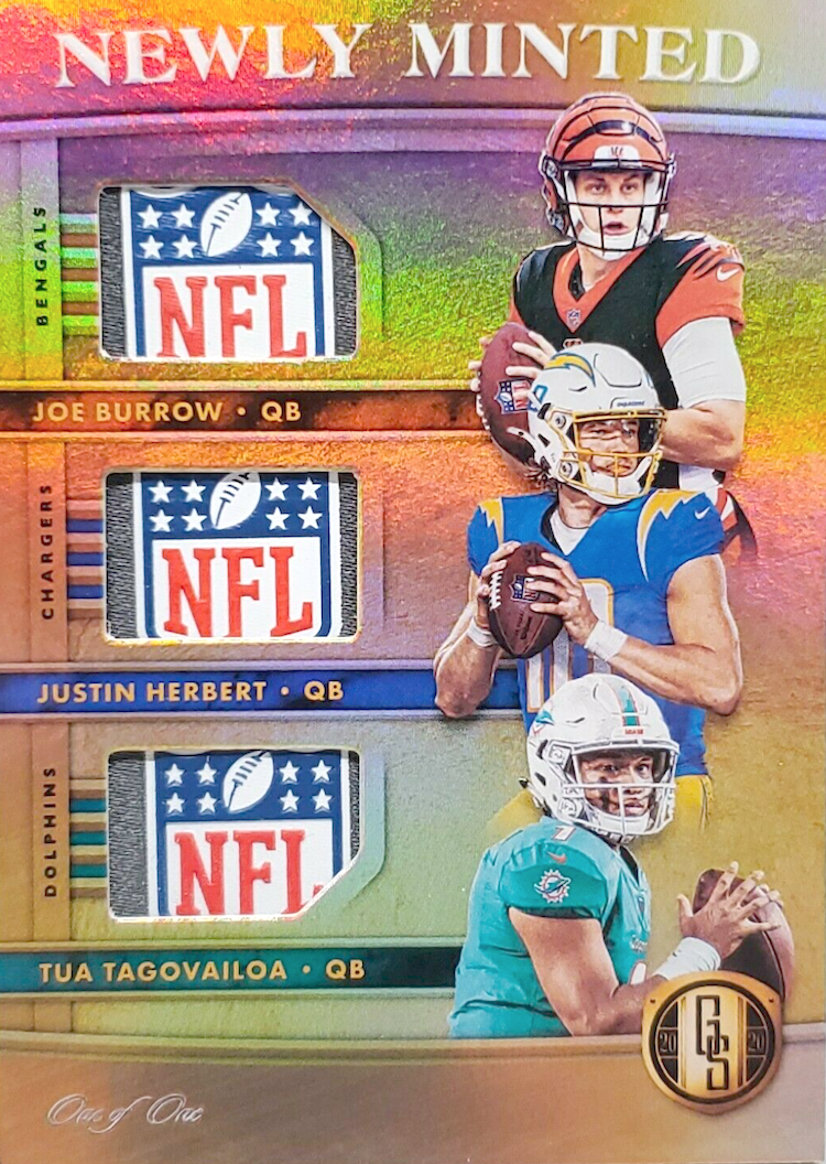 joe burrow jersey card