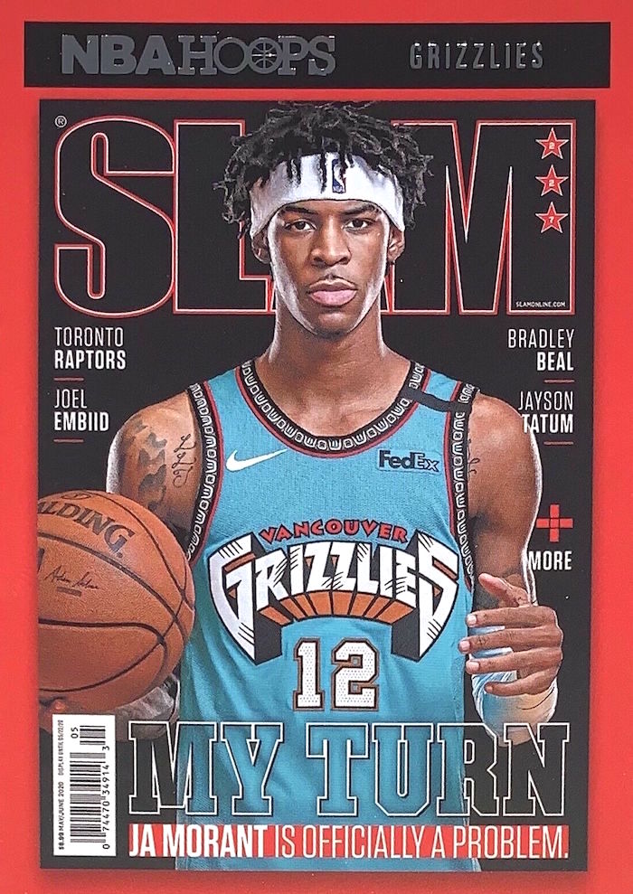 Grizzlies Rookie Ja Morant makes SLAM Magazine cover again