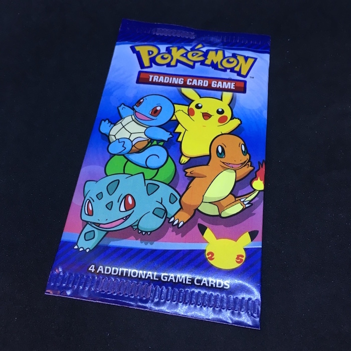 Pokemon TCG 25th Anniversary McDonald's Happy Meal Special Booster