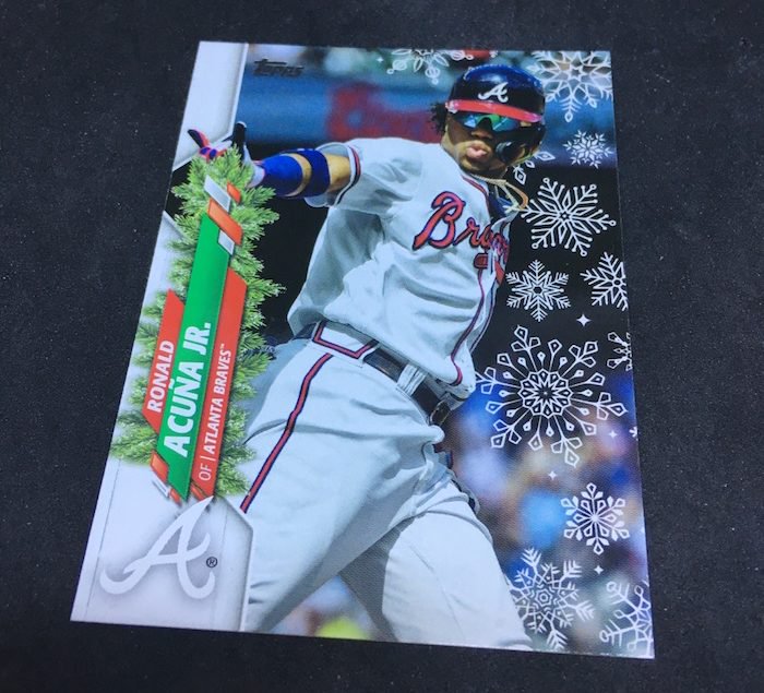 2021 Baseball - Ronald Acuna Jr. Braves Hallmark Ornament