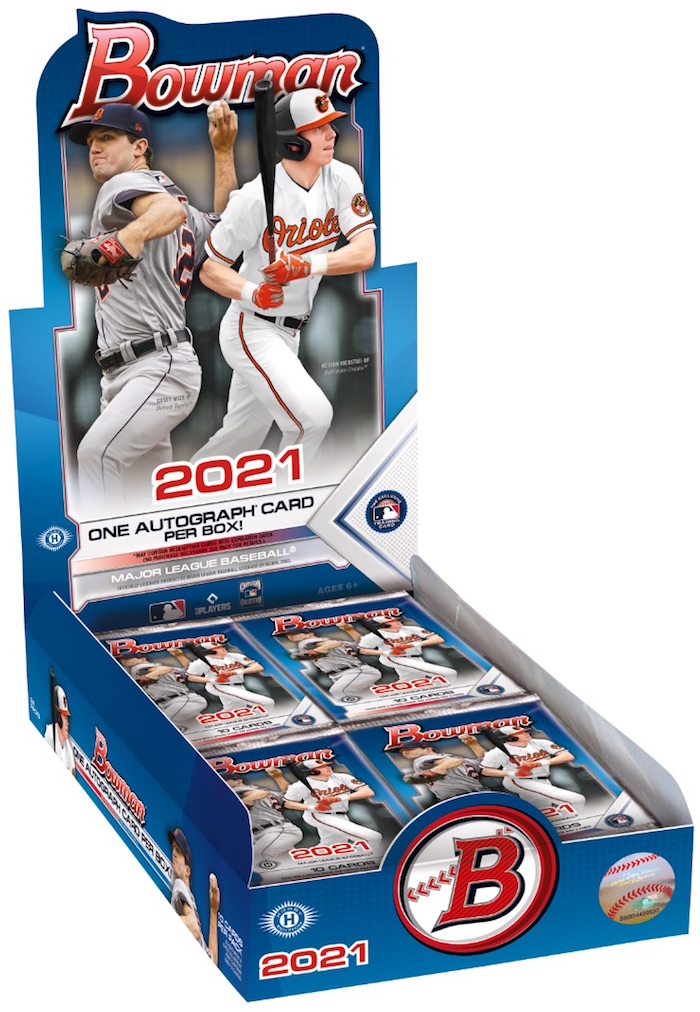 Wanna see an insane A++ box? Buzz Break 2021 Bowman baseball cards