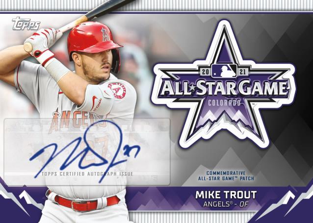 Mike Trout Autographed 2018 All-Star Game Jersey