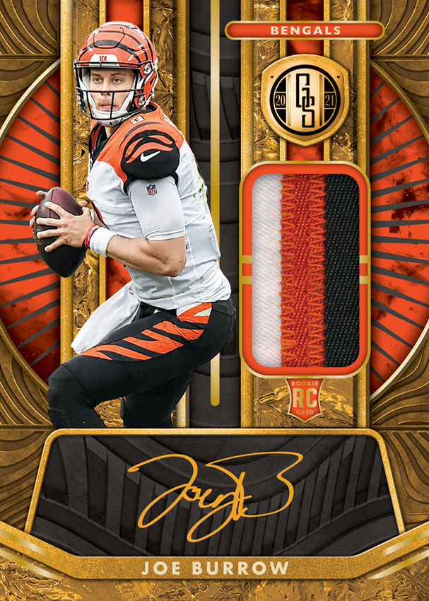 First Buzz 2021 Panini Gold Standard football cards / Blowout Buzz