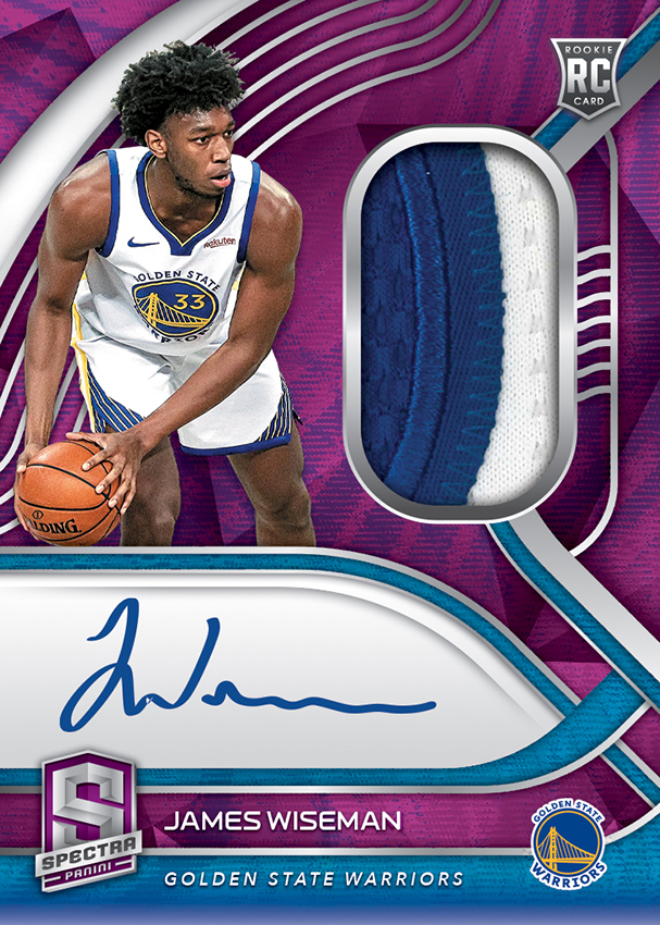 Obi Toppin 2020-21 Panini Spectra Rookie Jersey Autographs Purple