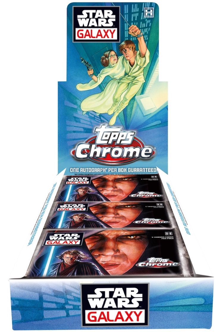 Buzz Break 2021 Topps Star Wars Chrome Galaxy / Blowout Buzz
