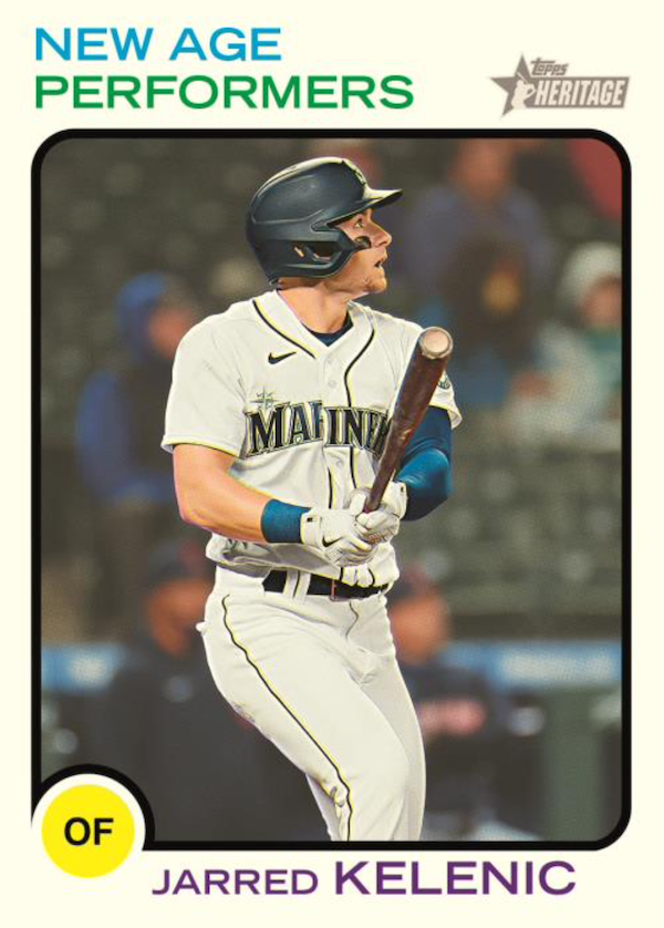 First Buzz 2022 Topps Heritage baseball cards / Blowout Buzz