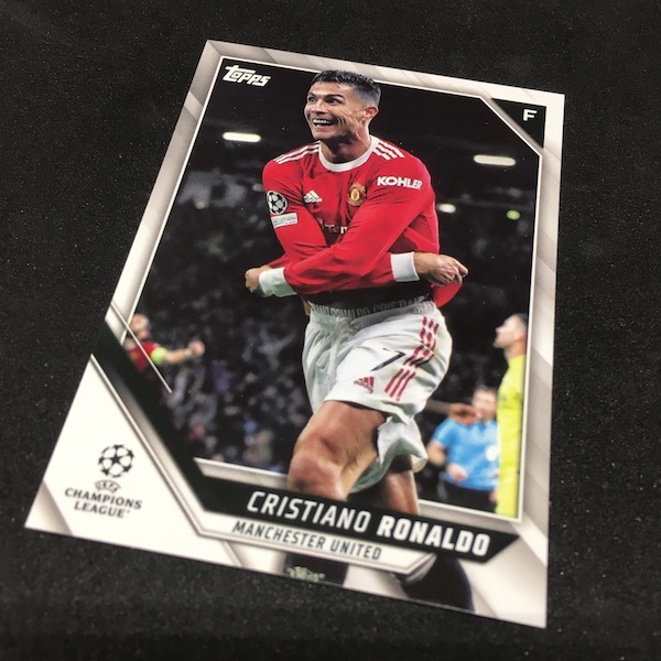 CRISTIANO RONALDO 2021-22 Topps UEFA Champions League Soccer Best