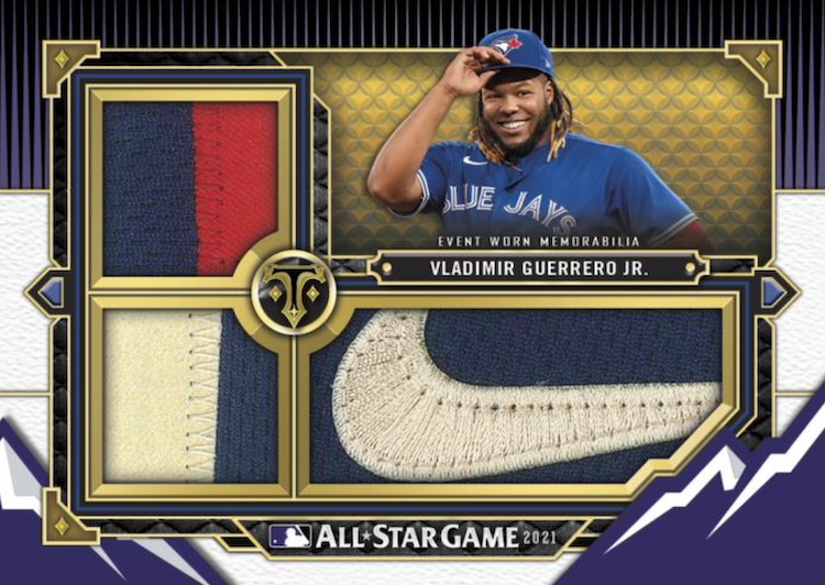 Vladimir Guerrero Jr. Autographed 2022 Topps Jersey Number Card