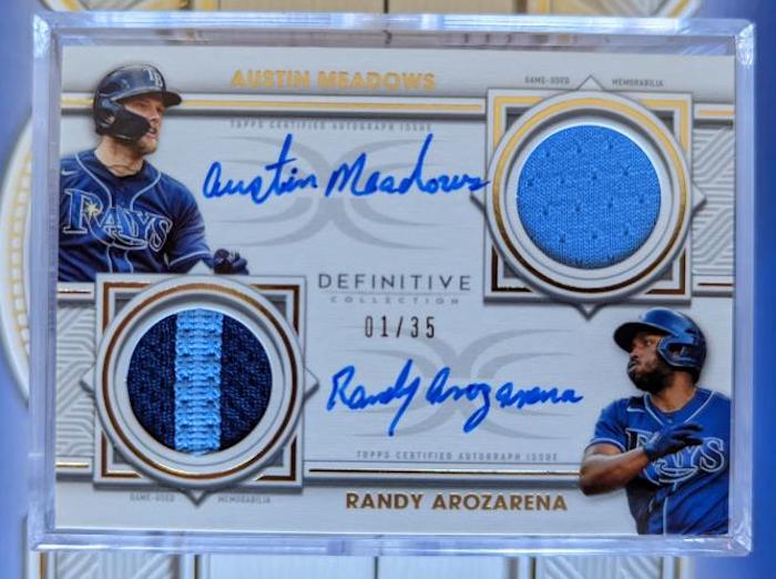 Topps addresses bad dual-auto card in Definitive Collection