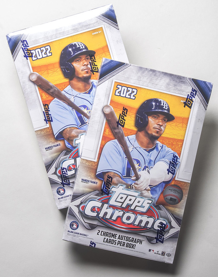 2023 topps chrome logofractor boxes. Product of the year loaded