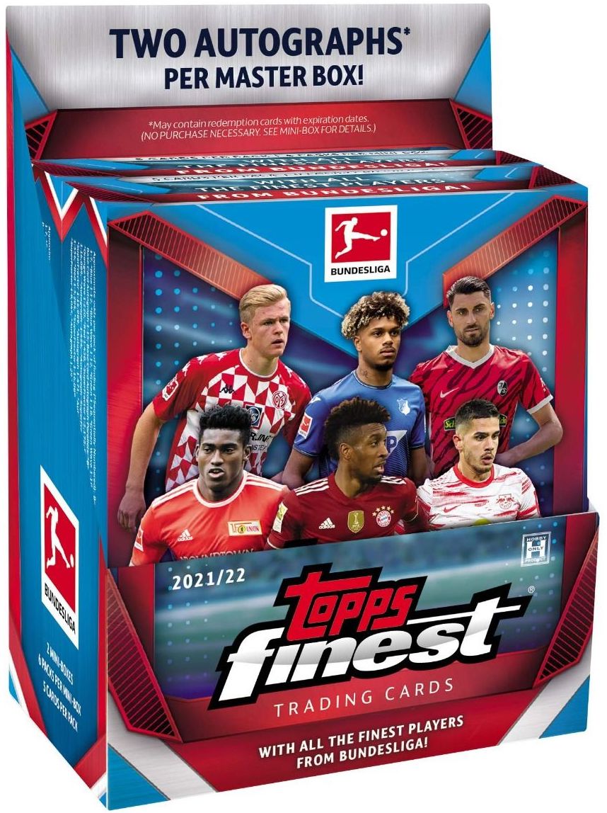 2022-23 Topps Finest Bundesliga Checklist, Set Info, Boxes, Date