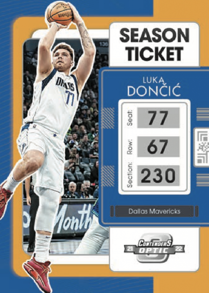 First Buzz 202122 Panini Contenders Optic NBA cards / Blowout Buzz