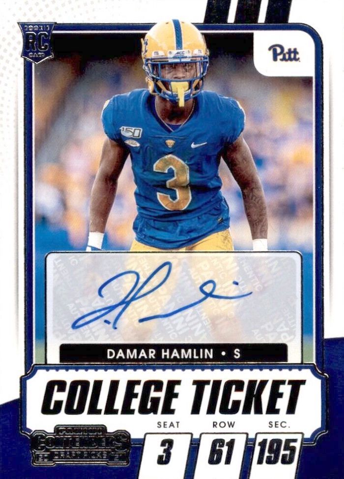 damar hamlin cards