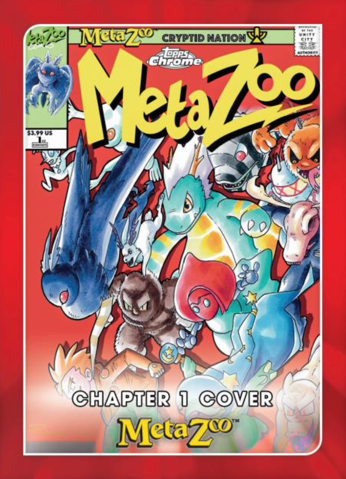 First Buzz 2022 Topps MetaZoo Chrome trading cards / Blowout Buzz