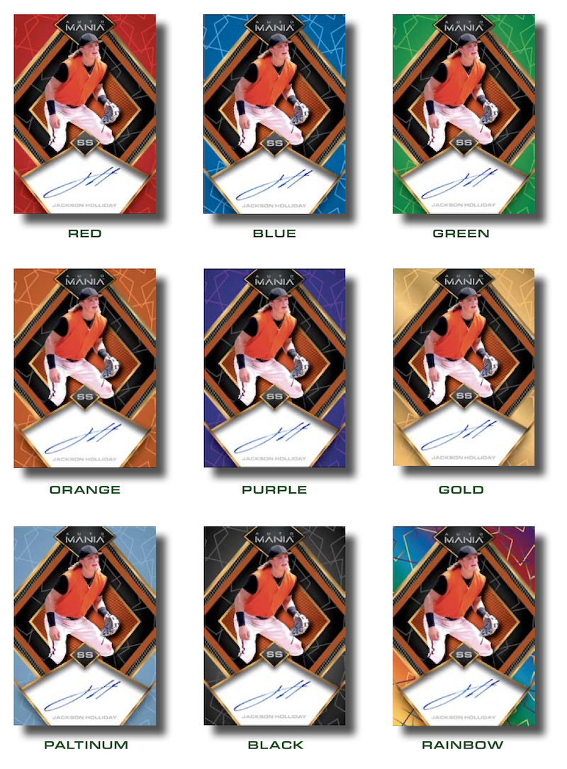 First Buzz 2023 Wild Card Auto Mania Baseball R&P Edition / Blowout Buzz