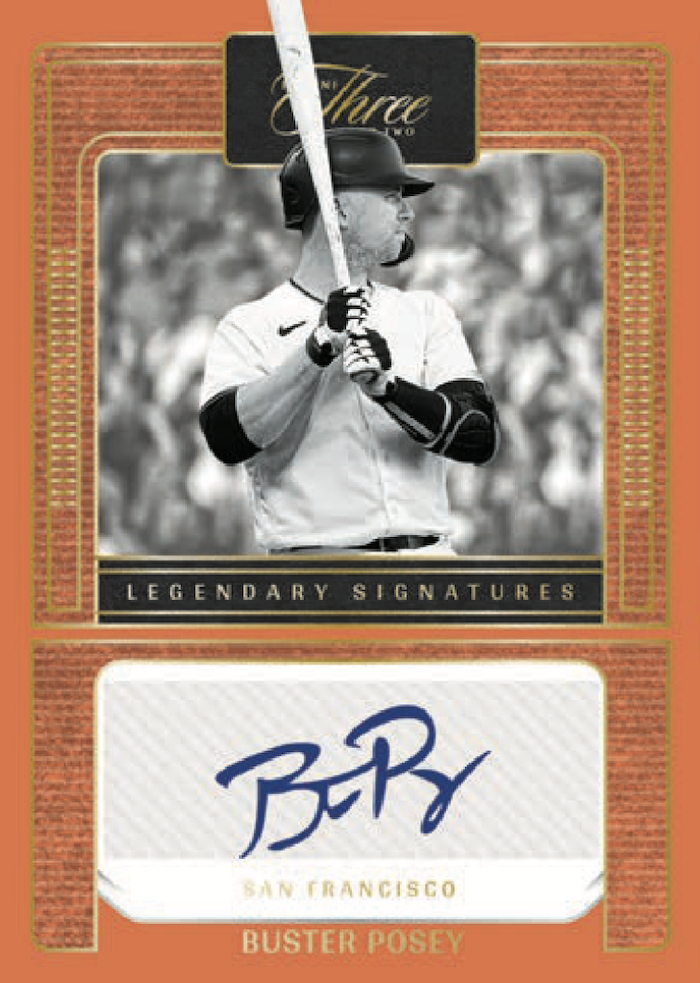 First Buzz 2023 Panini Three & Two baseball cards / Blowout Buzz