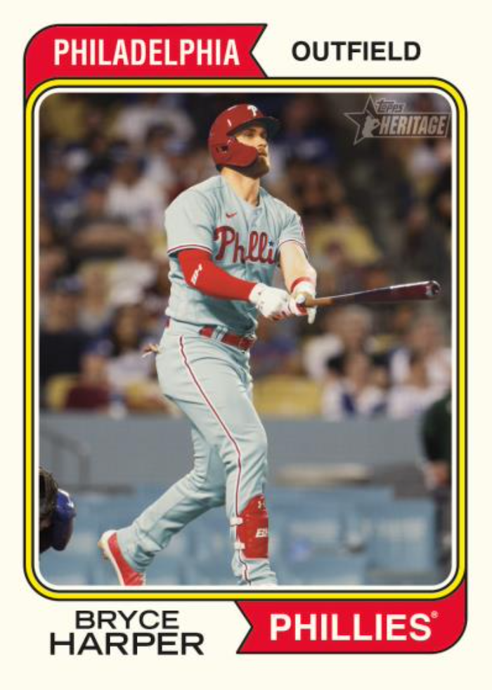 Bryce Harper 2018 Topps All-Star Insert 1983 Style Anniversary