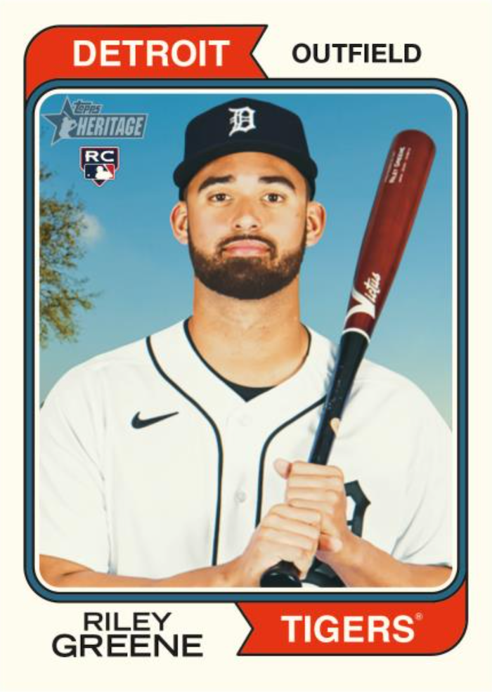 First Buzz 2023 Topps Heritage MLB cards (updated) / Blowout Buzz