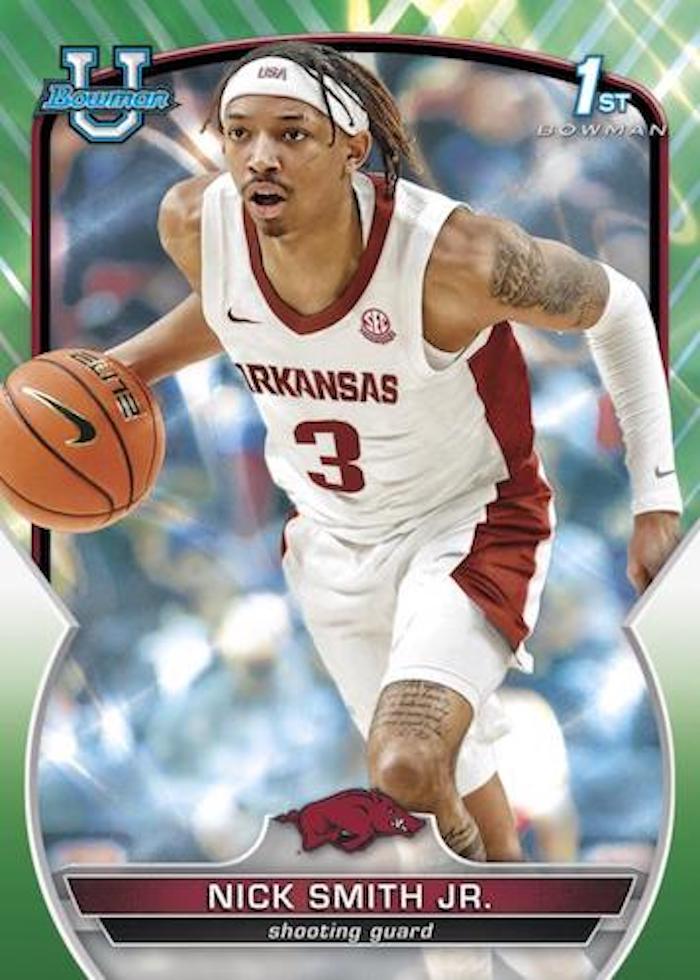 First Buzz 202223 Bowman University Chrome basketball / Blowout Buzz
