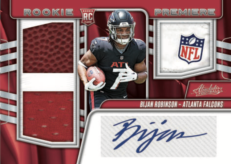 First Buzz 2023 Panini Absolute Football cards / Blowout Buzz