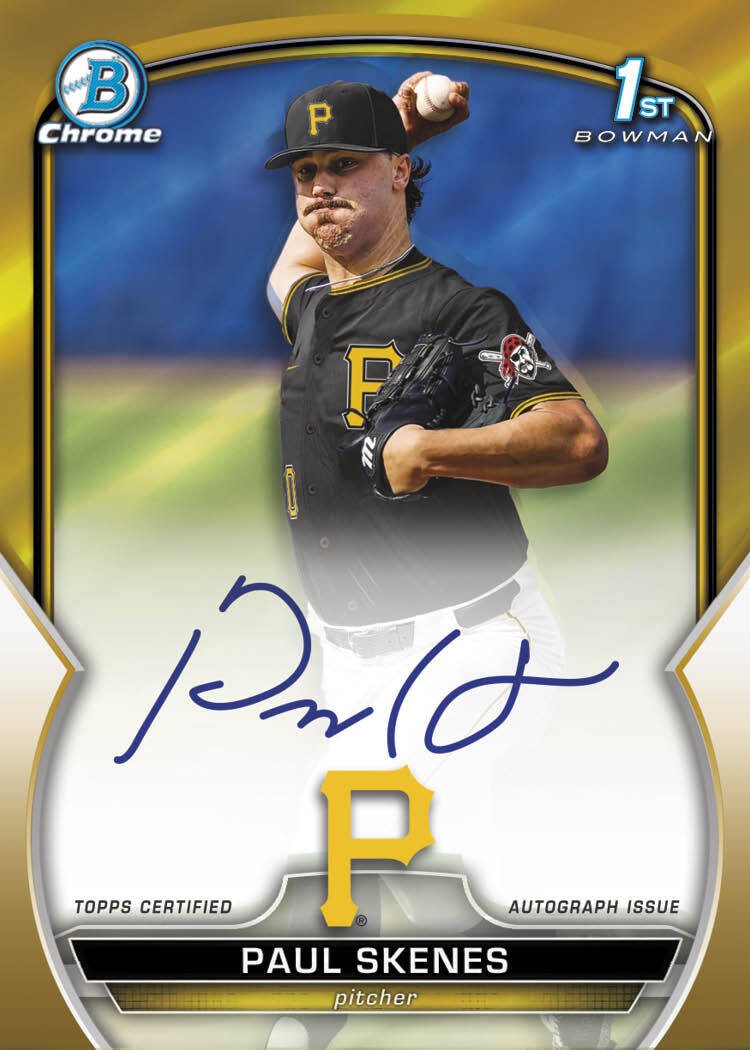 First Buzz: 2023 Bowman Draft baseball cards (updated) / Blowout Buzz