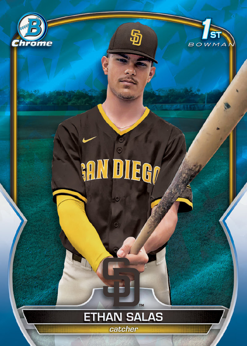 First Buzz 2023 Bowman Chrome Sapphire Edition MLB / Blowout Buzz