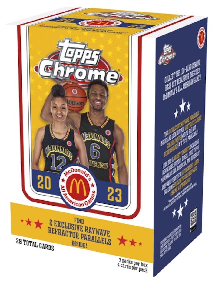 Buzz Break 2023 Topps Chrome McDonald's AllAmerican basketball cards