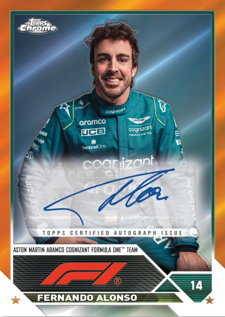 First Buzz 2023 Topps Chrome Formula 1 racing cards / Blowout Buzz