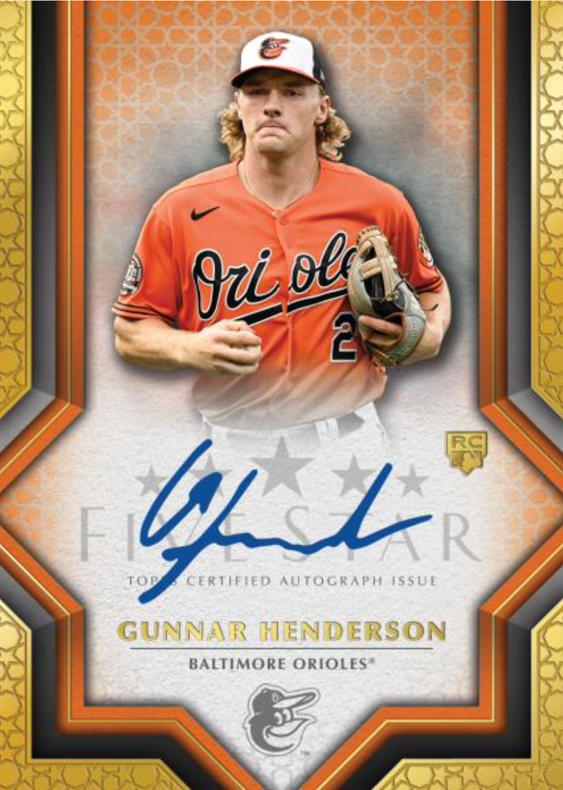 First Buzz 2023 Topps Five Star baseball cards / Blowout Buzz
